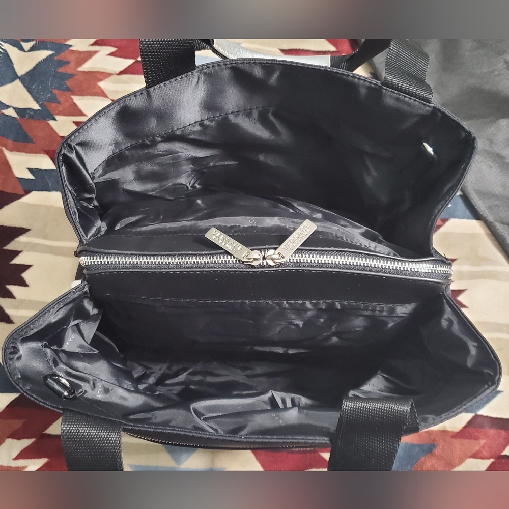 Versace Parfums Black Canvas Tote - Picture 7 of 11